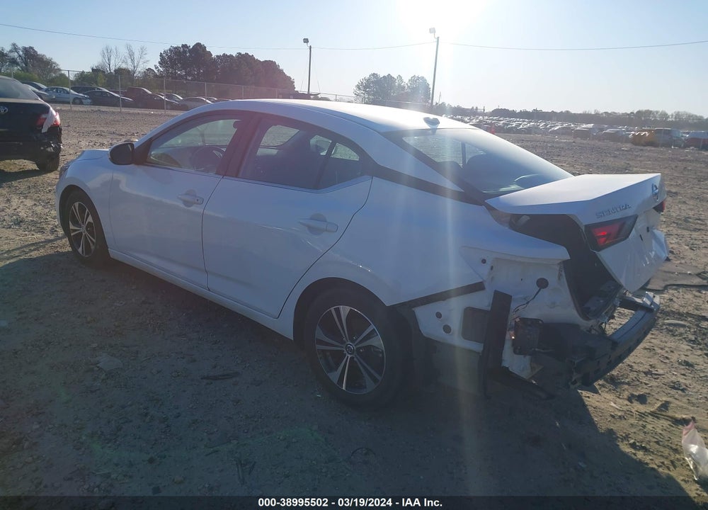 2021 NISSAN SENTRA VIN: 3N1AB8CV2MY246468