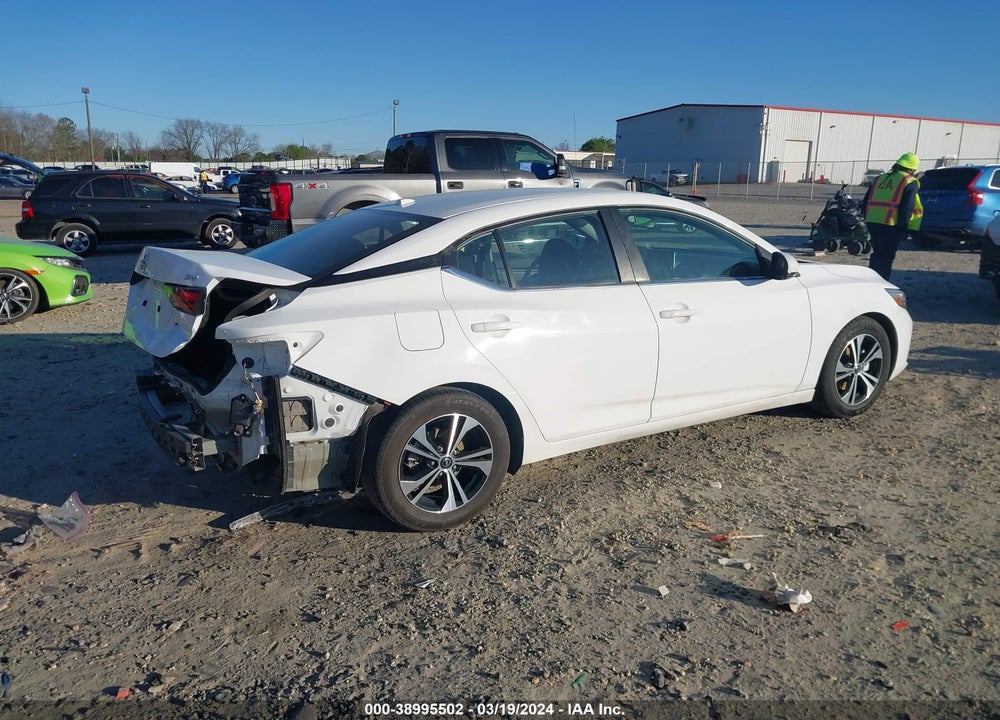 2021 NISSAN SENTRA VIN: 3N1AB8CV2MY246468
