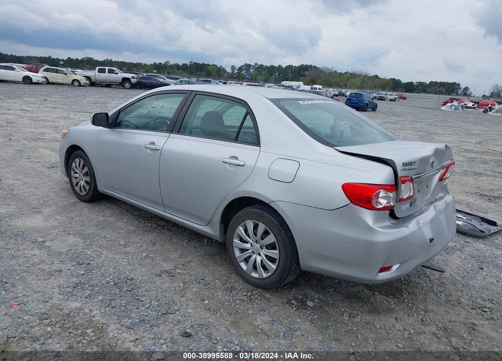2012 TOYOTA COROLLA LE VIN: 5YFBU4EE5CP013457