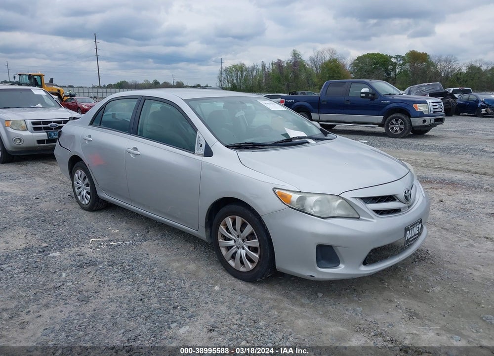 2012 TOYOTA COROLLA LE VIN: 5YFBU4EE5CP013457