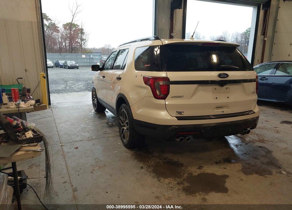 2018 FORD EXPLORER SPORT VIN: 1FM5K8GT9JGC01950