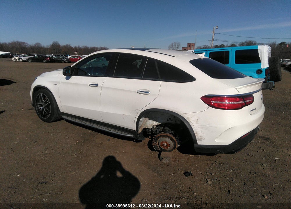 2019 MERCEDES-BENZ AMG GLE 43 COUPE 4MATIC VIN: 4JGED6EB5KA155725