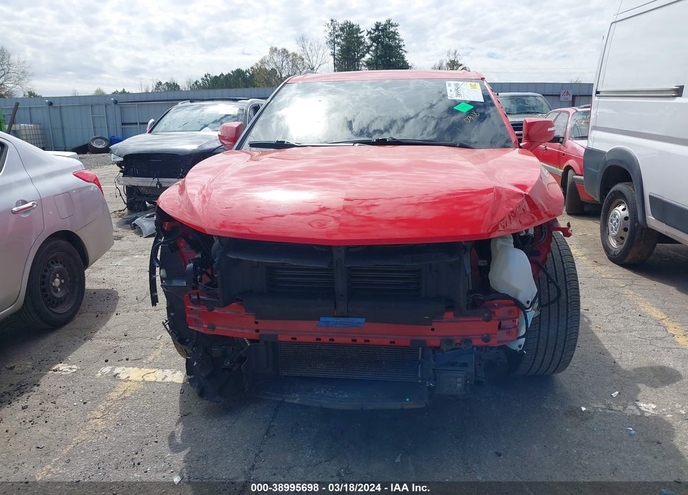 2021 CHEVROLET BLAZER FWD RS VIN: 3GNKBERS7MS551021