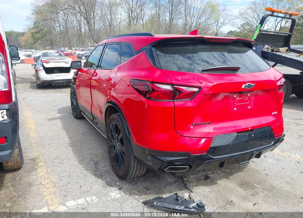 2021 CHEVROLET BLAZER FWD RS VIN: 3GNKBERS7MS551021