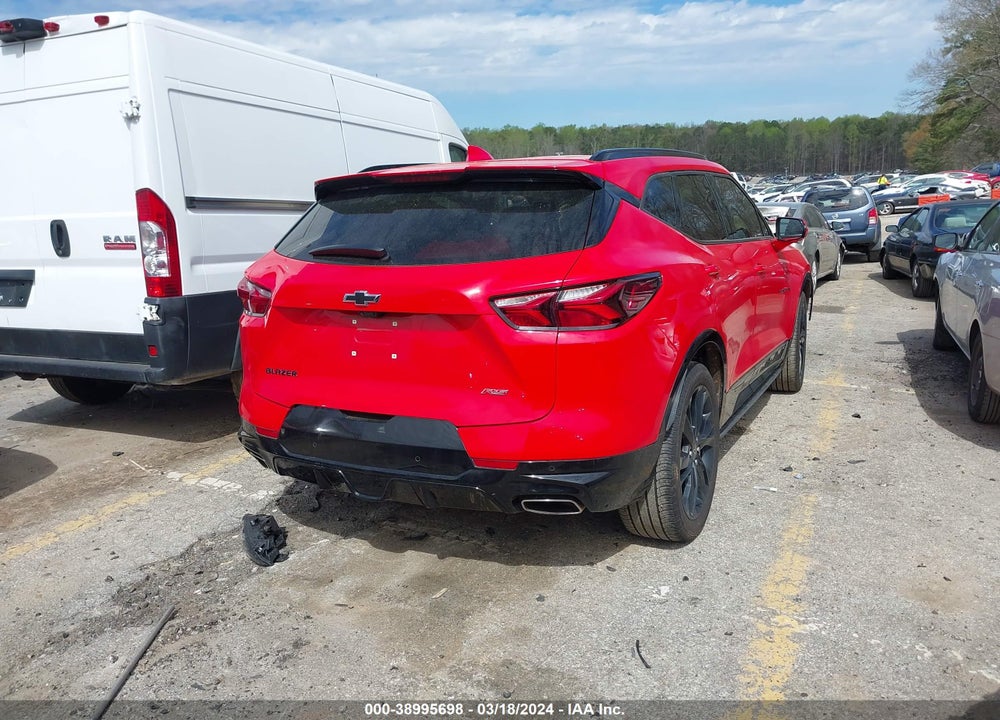 2021 CHEVROLET BLAZER FWD RS VIN: 3GNKBERS7MS551021