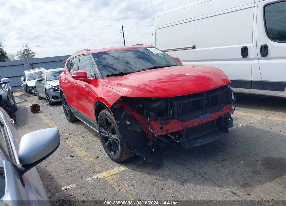 2021 CHEVROLET BLAZER FWD RS VIN: 3GNKBERS7MS551021