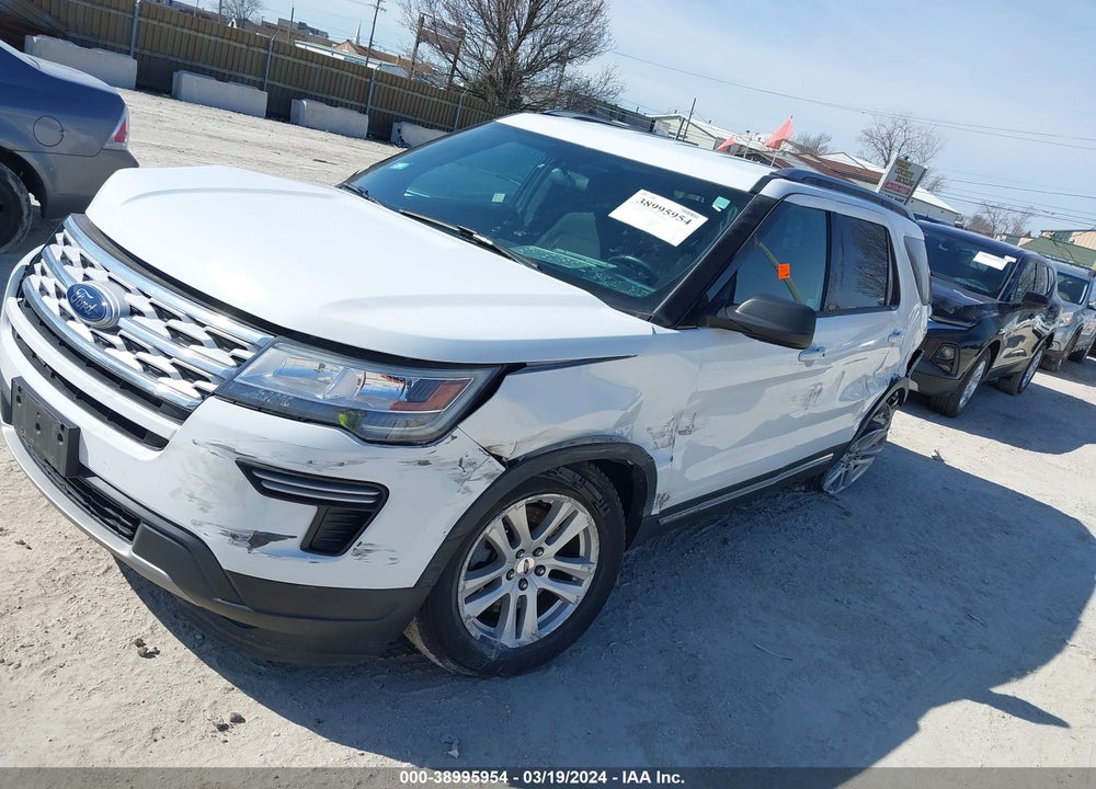 2018 FORD EXPLORER XLT VIN: 1FM5K8D83JGC91290