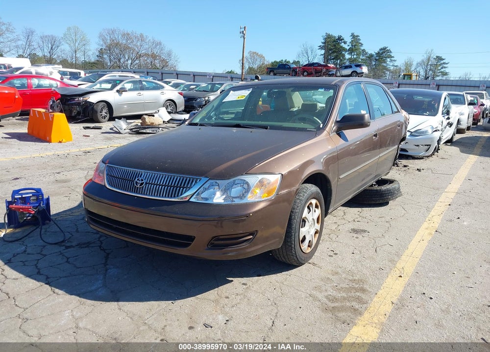 2000 TOYOTA AVALON XL VIN: 4T1BF28B7YU024384