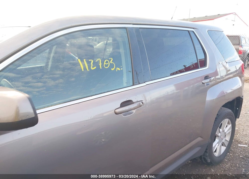 2012 GMC TERRAIN SLE-1 VIN: 2GKALMEK3C6335752
