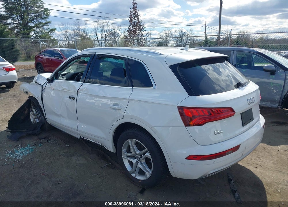 2018 AUDI Q5 2.0T PREMIUM/2.0T TECH PREMIUM VIN: WA1BNAFYXJ2178995