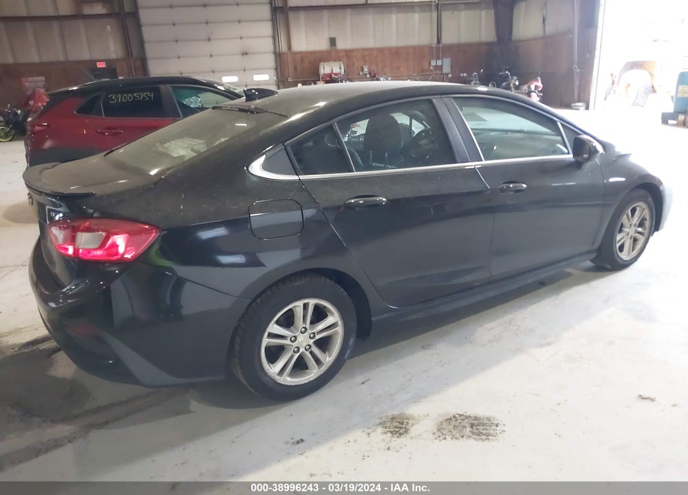 2016 CHEVROLET CRUZE LT AUTO VIN: 1G1BE5SM9G7318183