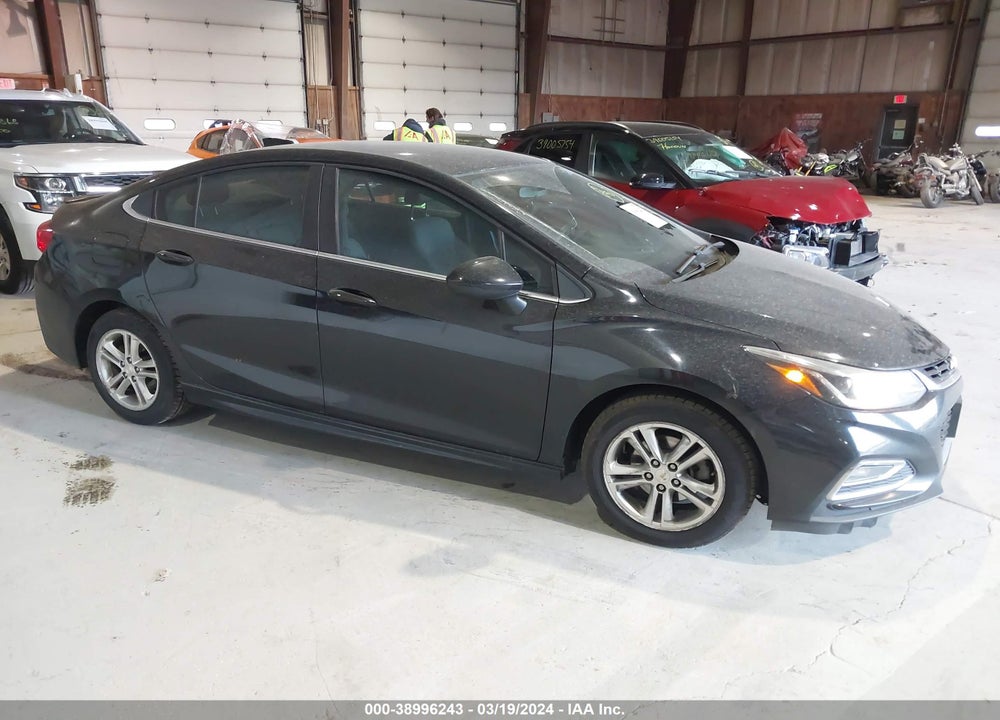 2016 CHEVROLET CRUZE LT AUTO VIN: 1G1BE5SM9G7318183