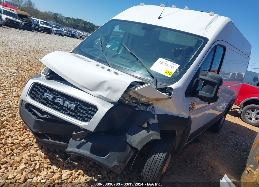 2019 RAM PROMASTER 1500 HIGH ROOF 136 WB VIN: 3C6TRVBG4KE549728