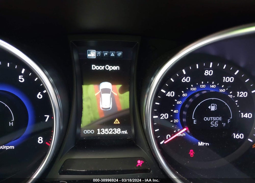 2014 HYUNDAI SANTA FE SPORT 2.0L TURBO VIN: 5XYZU3LA1EG166417