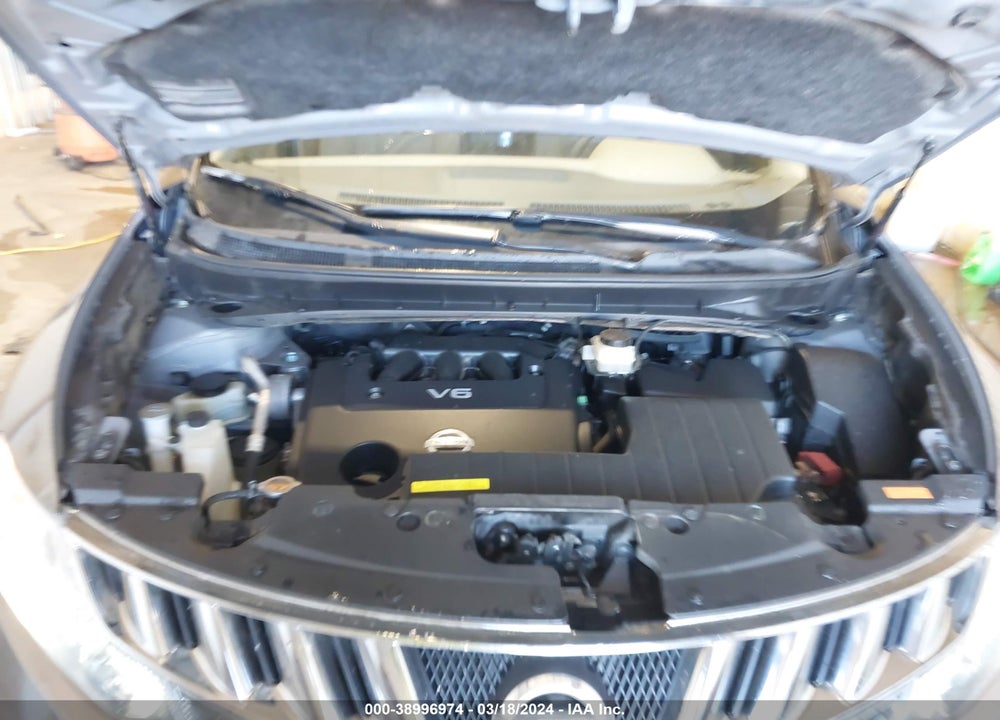 2010 NISSAN MURANO SL VIN: JN8AZ1MW2AW130296