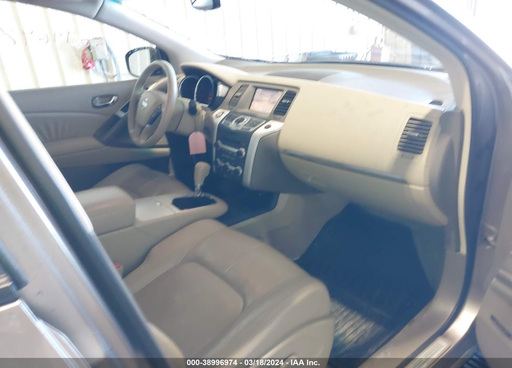 2010 NISSAN MURANO SL VIN: JN8AZ1MW2AW130296
