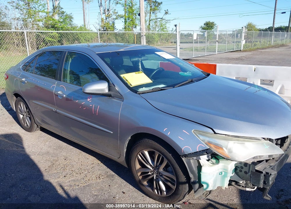 2016 TOYOTA CAMRY SE VIN: 4T1BF1FKXGU118478