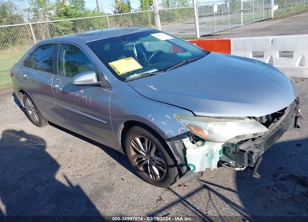2016 TOYOTA CAMRY SE VIN: 4T1BF1FKXGU118478