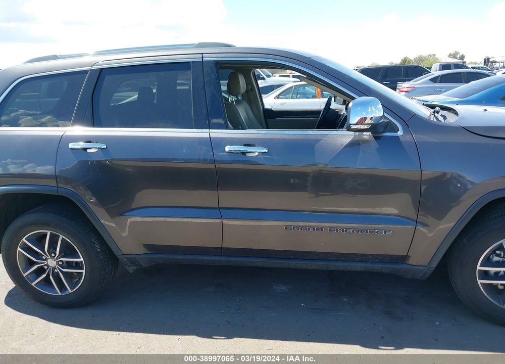 2018 JEEP GRAND CHEROKEE LIMITED 4X4 VIN: 1C4RJFBGXJC313378