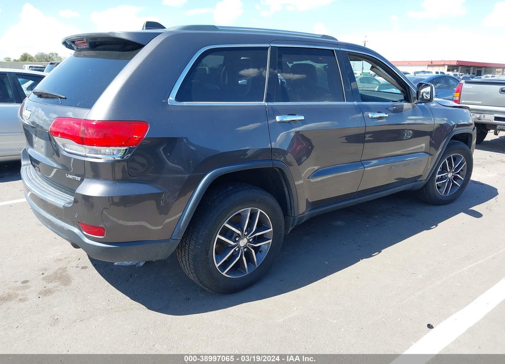 2018 JEEP GRAND CHEROKEE LIMITED 4X4 VIN: 1C4RJFBGXJC313378