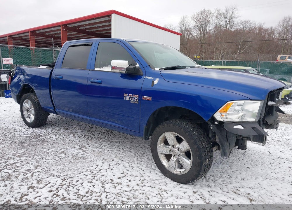 2019 RAM 1500 CLASSIC BIG HORN 4X4 6'4 BOX VIN: 1C6RR7TT6KS684143