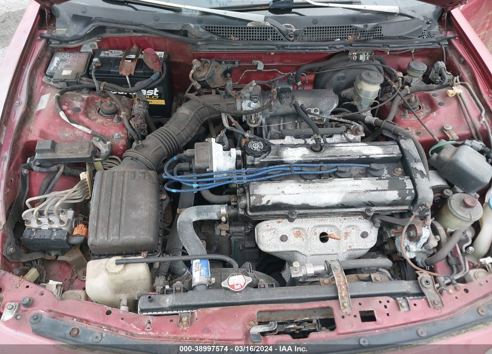 1998 ACURA INTEGRA GS VIN: JH4DC4360WS009969