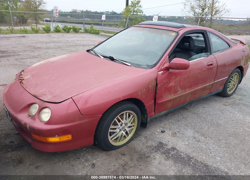 1998 ACURA INTEGRA GS VIN: JH4DC4360WS009969