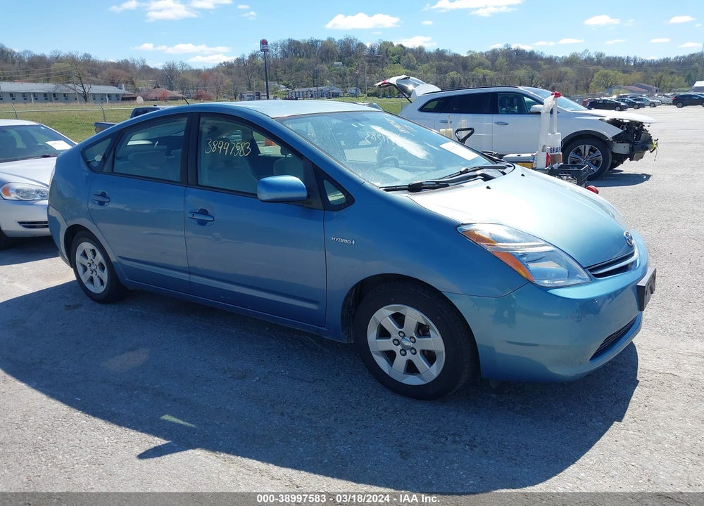 2008 TOYOTA PRIUS VIN: JTDKB20UX87776527