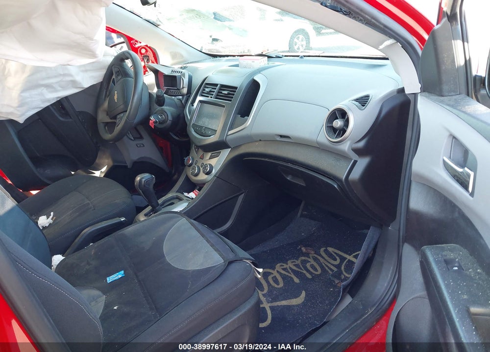 2016 CHEVROLET SONIC LT AUTO VIN: 1G1JC6SH5G4134287