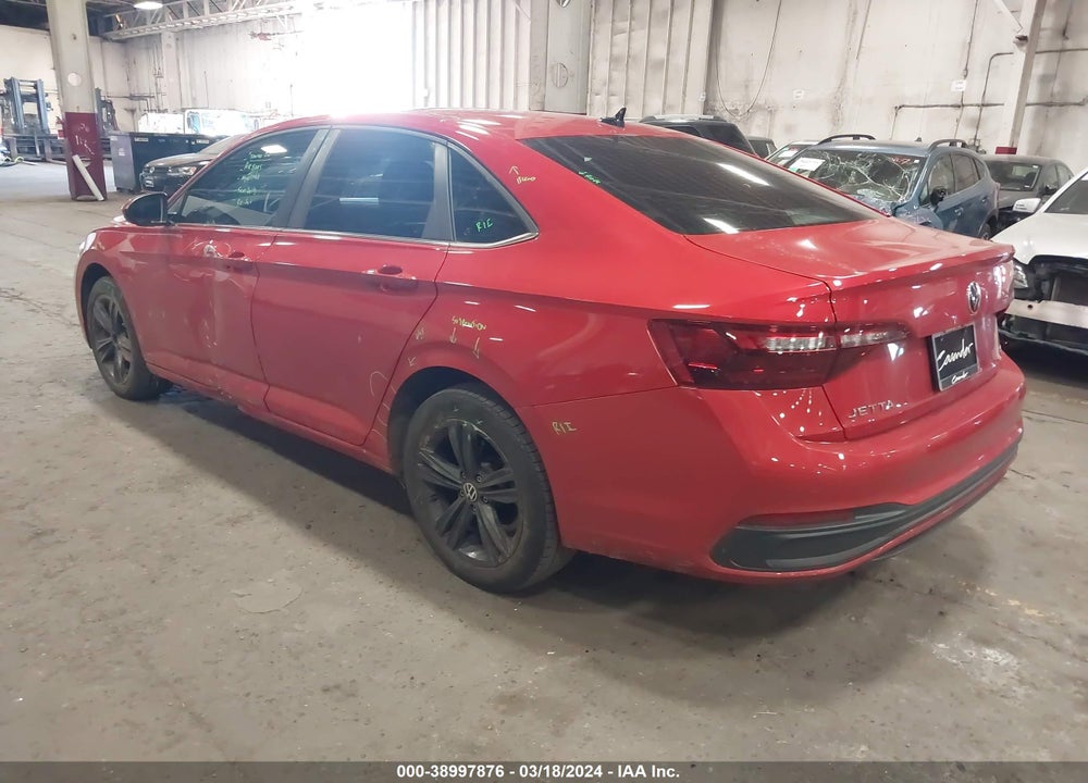 2022 VOLKSWAGEN JETTA 1.5T SE VIN: 3VW7M7BU5NM034190