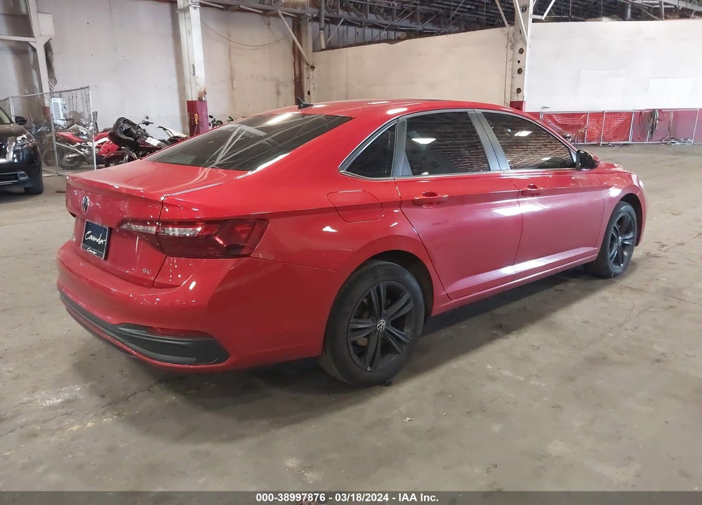 2022 VOLKSWAGEN JETTA 1.5T SE VIN: 3VW7M7BU5NM034190