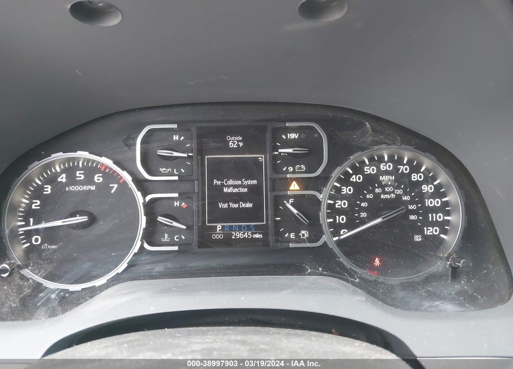 2019 TOYOTA TUNDRA SR5 5.7L V8 VIN: 5TFDY5F12KX834305