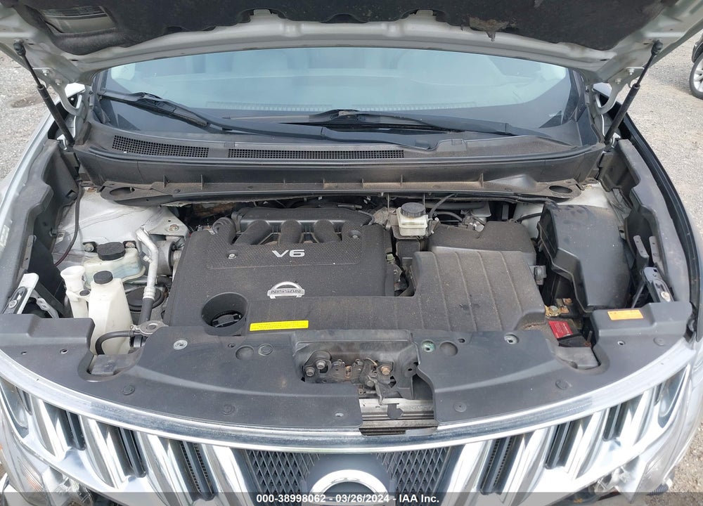 2009 NISSAN MURANO SL VIN: JN8AZ18W19W158631