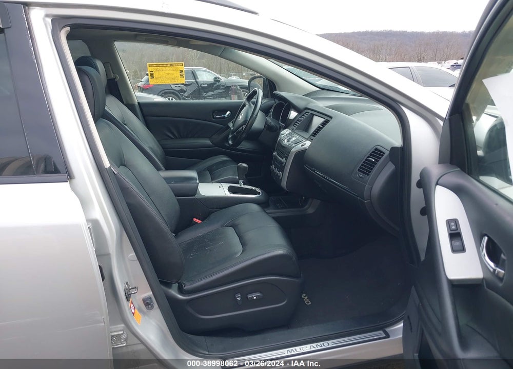 2009 NISSAN MURANO SL VIN: JN8AZ18W19W158631