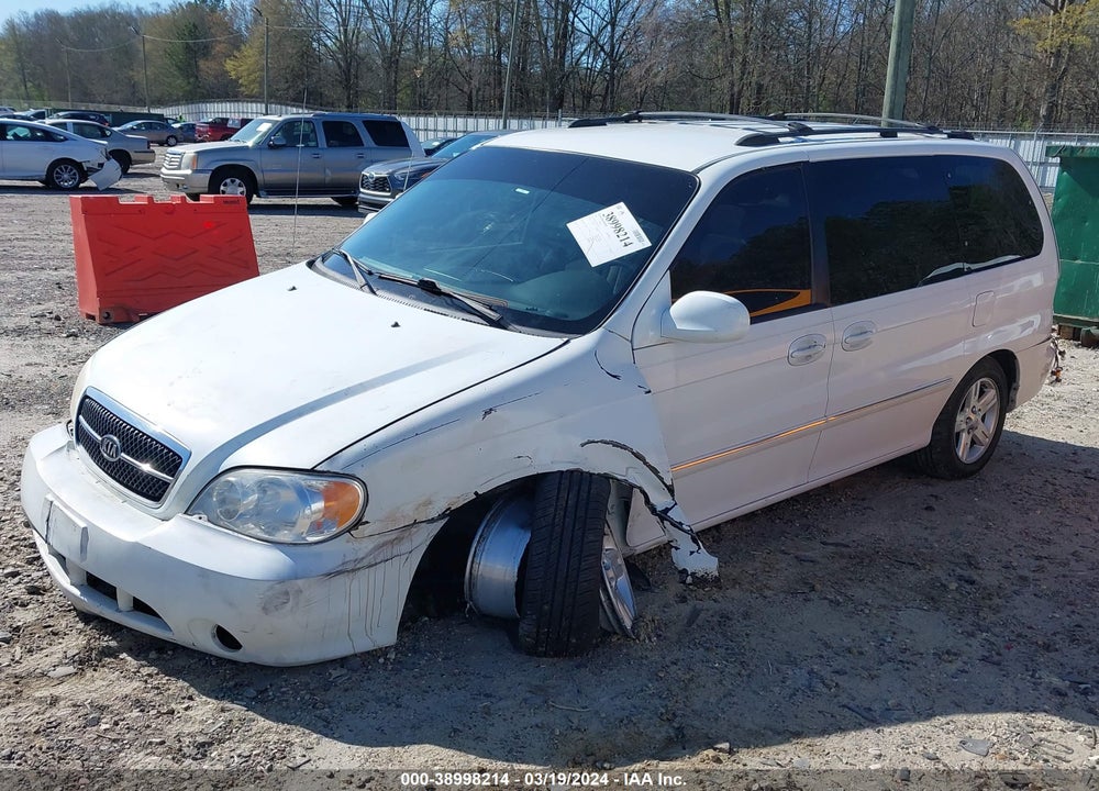 2005 KIA SEDONA EX/LX VIN: KNDUP132X56674130