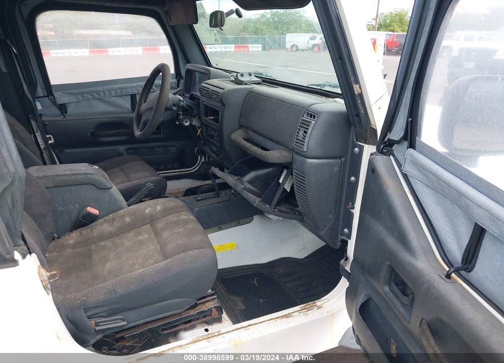 2003 JEEP WRANGLER SPORT VIN: 1J4FA49S23P337956
