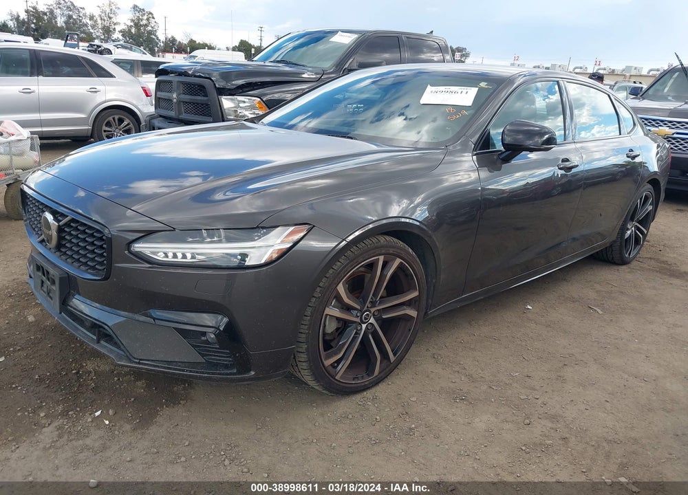 2021 VOLVO S90 T6 R-DESIGN VIN: LVYA22MT1MP196437