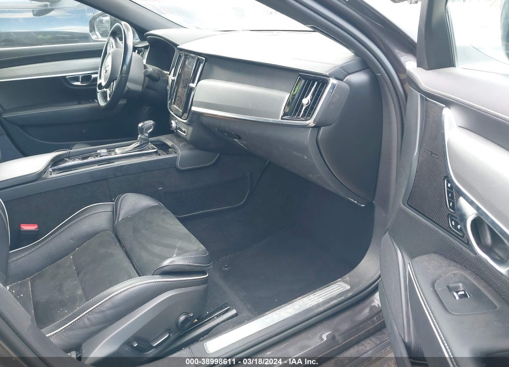 2021 VOLVO S90 T6 R-DESIGN VIN: LVYA22MT1MP196437