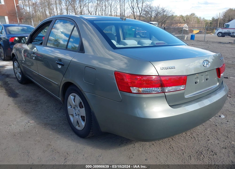 2008 HYUNDAI SONATA GLS VIN: 5NPET46C28H307495