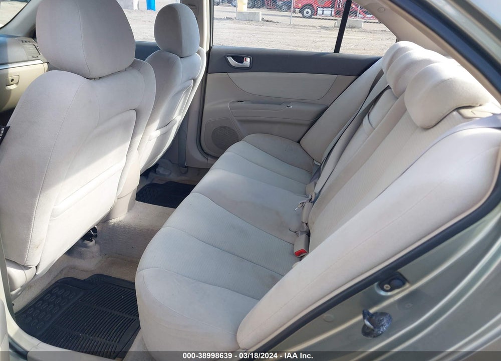 2008 HYUNDAI SONATA GLS VIN: 5NPET46C28H307495