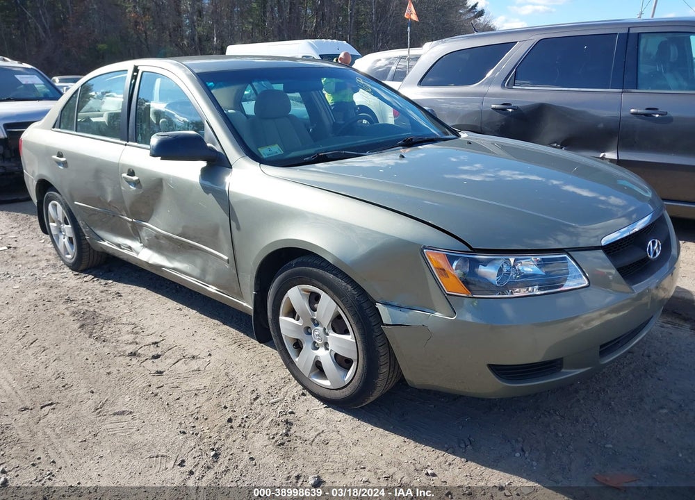 2008 HYUNDAI SONATA GLS VIN: 5NPET46C28H307495