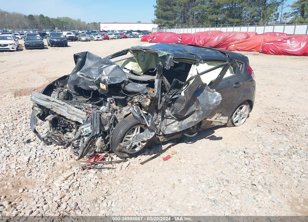 2018 FORD FIESTA SE VIN: 3FADP4EJ9JM116548