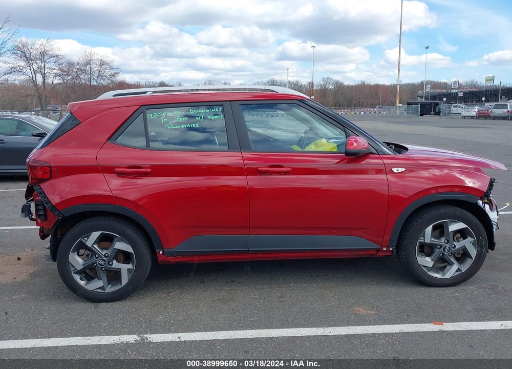 2022 HYUNDAI VENUE SEL VIN: KMHRC8A36NU178349