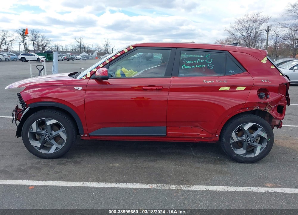 2022 HYUNDAI VENUE SEL VIN: KMHRC8A36NU178349