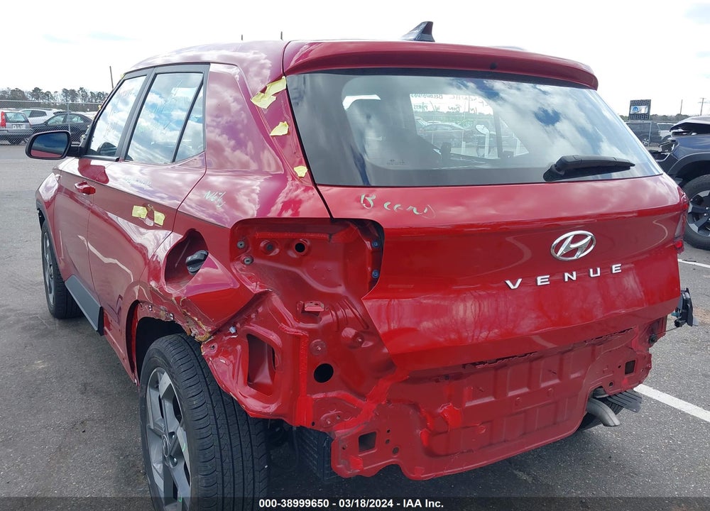 2022 HYUNDAI VENUE SEL VIN: KMHRC8A36NU178349