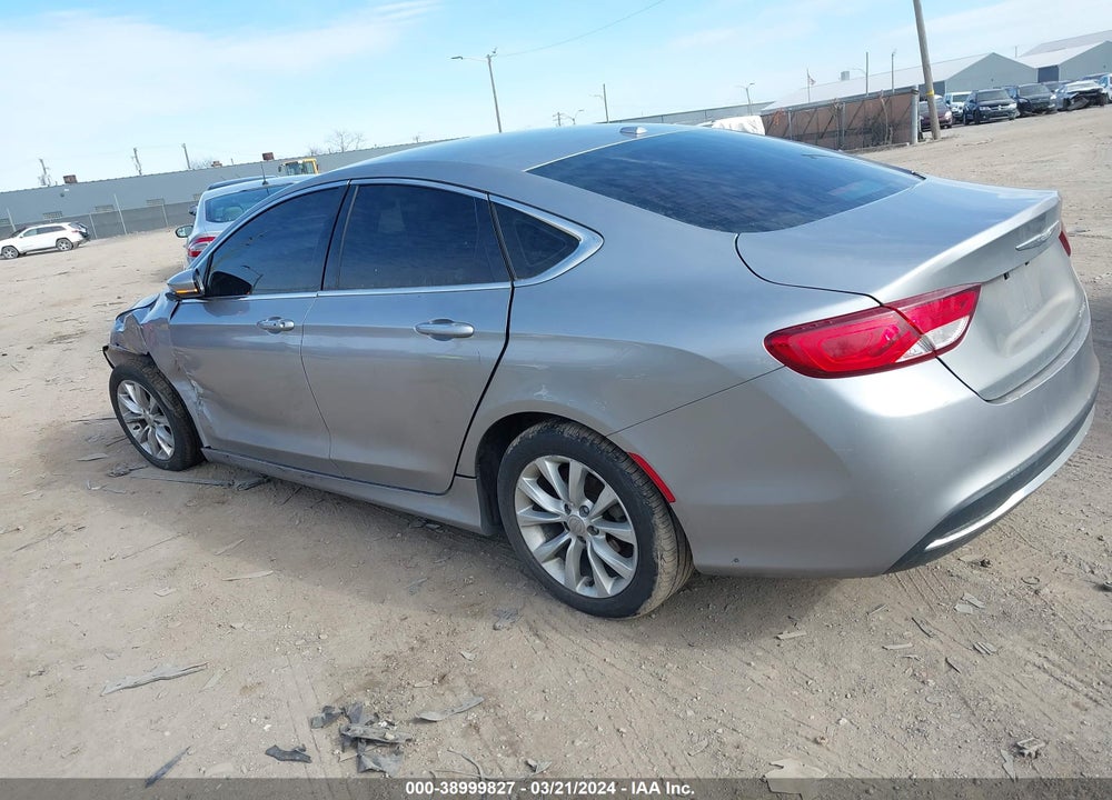 2015 CHRYSLER 200 C VIN: 1C3CCCCB7FN549519