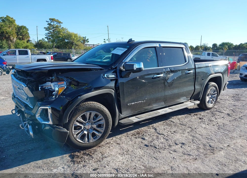 2022 GMC SIERRA 1500 LIMITED 4WD SHORT BOX DENALI VIN: 3GTU9FETXNG218947