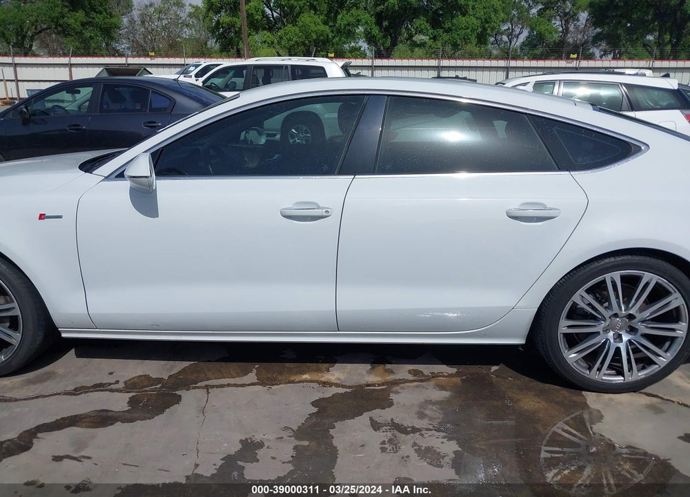 2013 AUDI A7 VIN: WAUYGAFC9DN088834