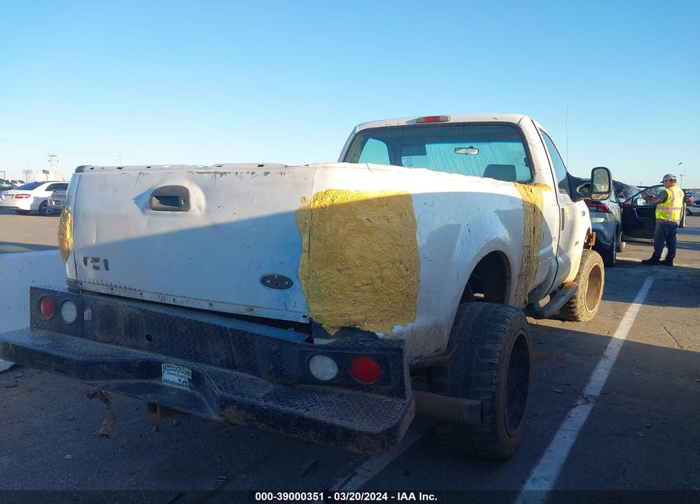 2006 FORD F 350 VIN: 1FTWF31P96EB72187