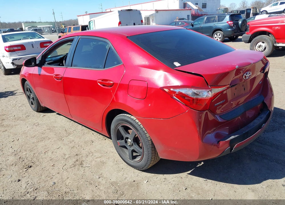 2015 TOYOTA COROLLA LE VIN: 2T1BURHE3FC356135